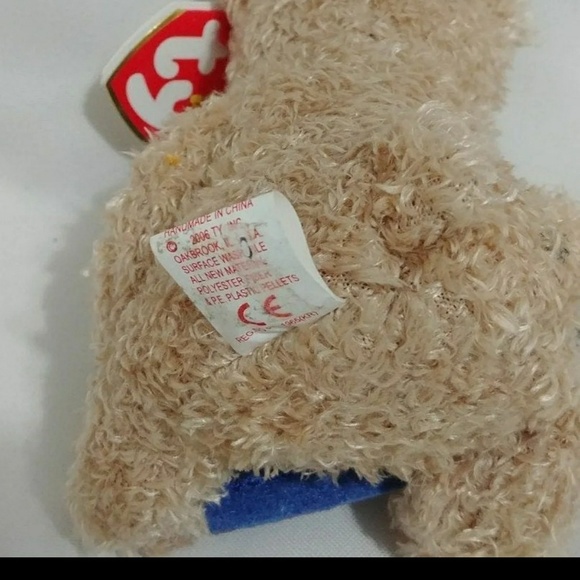 Forever Friends Ty Beanie baby Bear greetings 2006 - Picture 4 of 4
